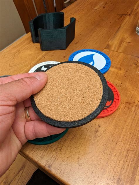 MTG Mana Symbol Coaster Set by drawks | Download free STL model