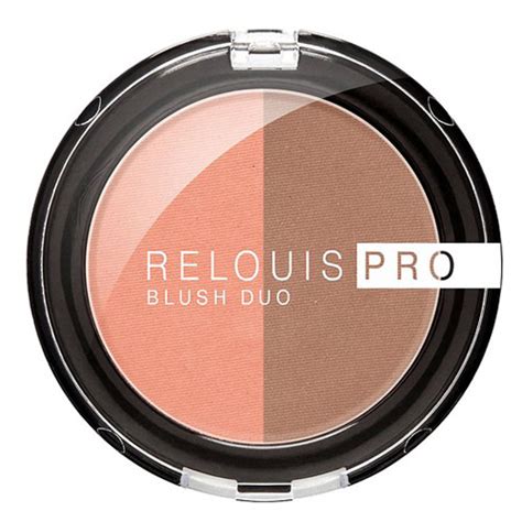 Румяна для лица `RELOUIS` `RELOUIS PRO` BLUSH DUO компактные тон 202 ...