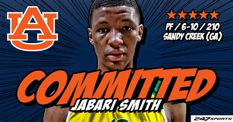 Top five prospect Jabari Smith is headed to Auburn