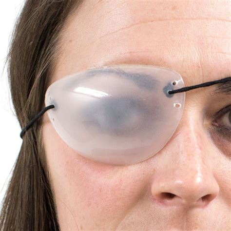 translucent flexible eyepatch vision testing training tool