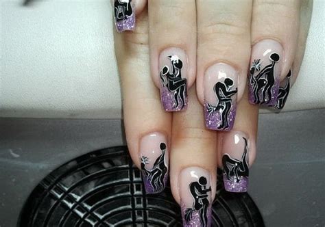 Эротика на ногтях: взрослый маникюр | Nailspiration.net