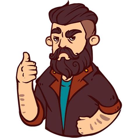 “BORODIST” stickers set for Telegram