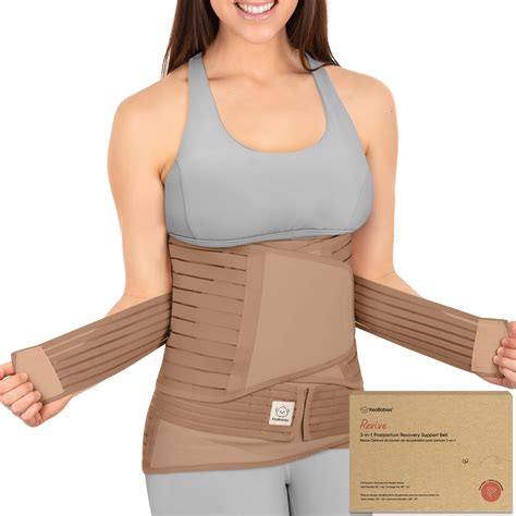 3 in 1 Postpartum Belly Support Recovery Wrap – Postpartum Belly Band