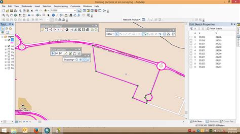 arcgis desktop  find define  portion tool geographic