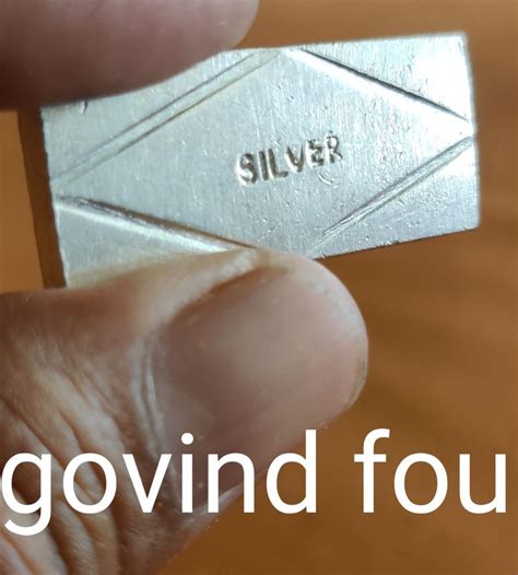 silver brick gm pure silver brick cm