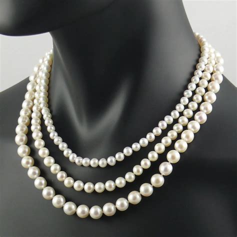 Necklace Pearls Real at Nicole Webber blog