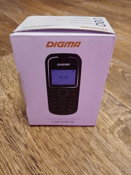 Телефон DIGMA LINX A105 2G. Звонилка без камеры. Для армии и режимных ...