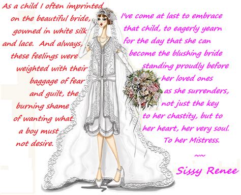 I dreamed of a blushing bride...