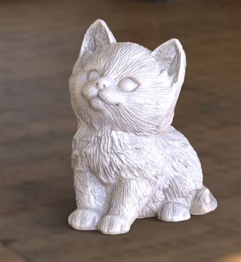 3D модель кошка - TurboSquid 1469491