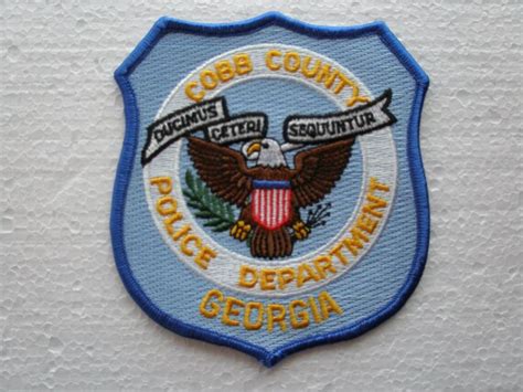 COBB COUNTY POLICE Department Georgia large patch