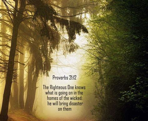 Proverbs 21:12 nlt | Scripture pictures, Bible scriptures, Proverbs