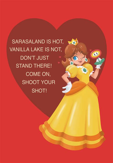 Princess Daisy Valentine #1 by Sprinqgueen on DeviantArt