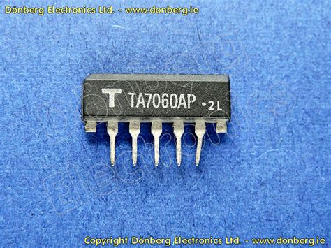 Semiconductor: TA7060 (TA 7060) - FM-IF IC...