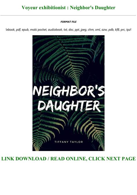 [PDF] D.O.W.N.L.O.A.D Voyeur exhibitionist : Neighbor's Daughter Full