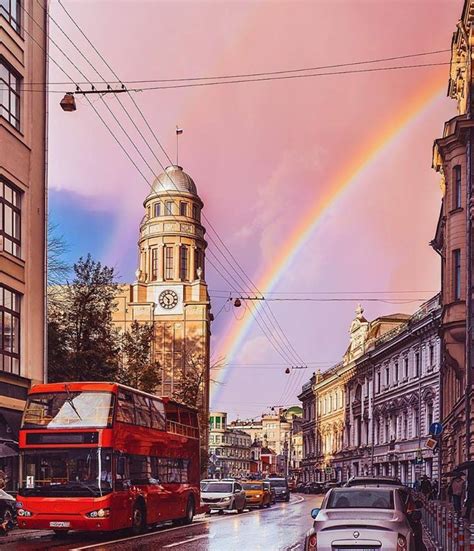 Радуга над Биржевой площадью. фото hobopeeba | Город, Лондон, Париж