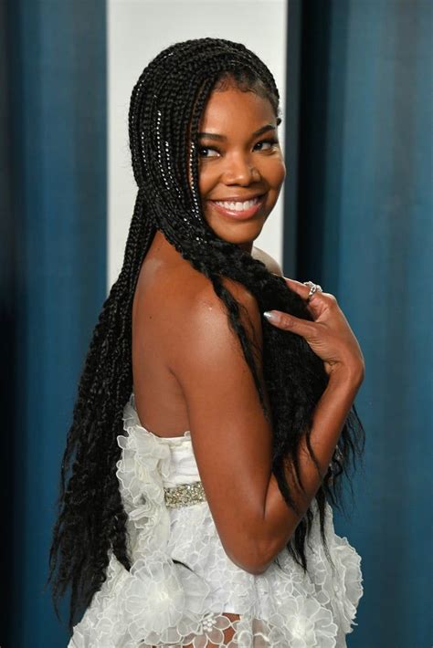 heartwarming gabrielle union hairstyle braids