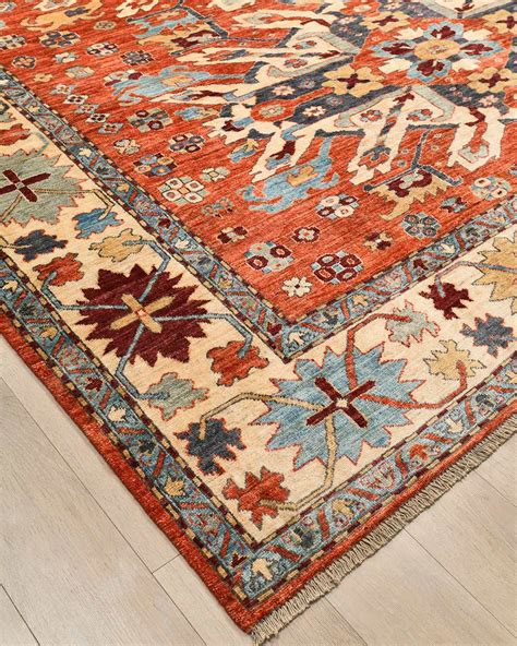 Азербайджанский ковер Kazakh № 4075 (358 х 276 см) – купить в интернет ...