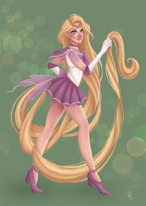 Disney Princesses as Sailor Warriors :: Behance