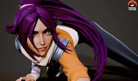 Yoruichi Shihoin pose2 3D model 3D printable | CGTrader