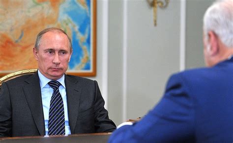 Working meeting with Acting Head of the Republic of Khakassia Viktor ...