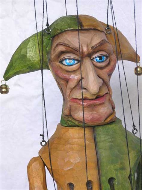 Паяц Марвин марионетка купить на сайте dolls-puppets.com, VK027 ...