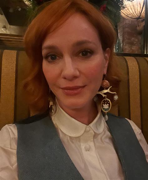 Christina Hendricks | This is sooooo exciting. @lawrensample and