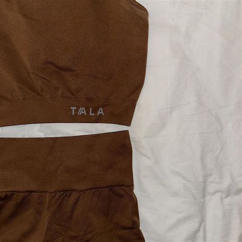 - Tala Gym set - Brown - Size S #Tala #Gym - Depop