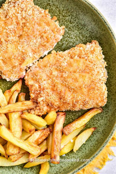 Air fryer breaded fish fillets - Deliciously Home Cooked