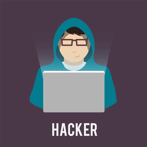 Hacker icons flat 443426 Vector Art at Vecteezy