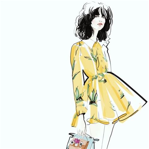 murysina.com | Illustration fashion design, Fashion illustration ...