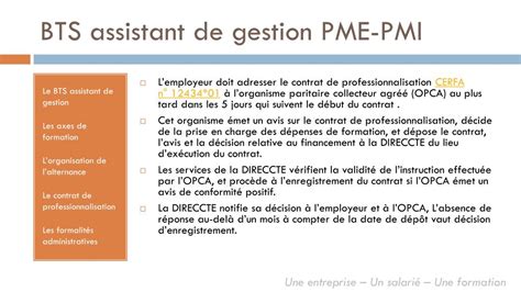 PPT - BTS Assistant de gestion PME-pmi PowerPoint Presentation, free ...