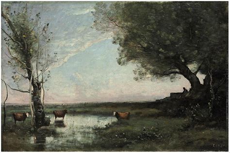 Открытки с репродукциями: Жан-Батист Камиль Коро (1796-1875)