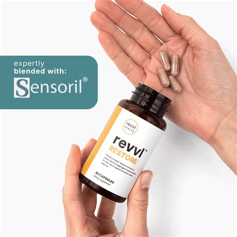 revvl restore daily adaptogenic stress support  wellness revvl