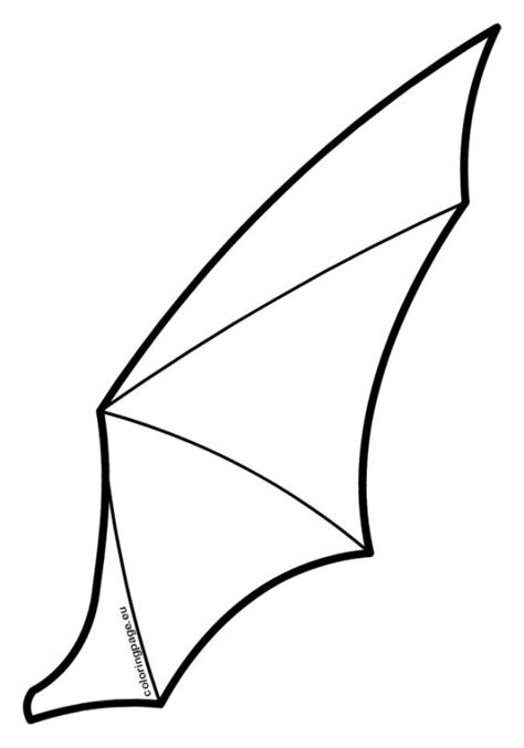 Bat Wing Pattern | Coloring Page