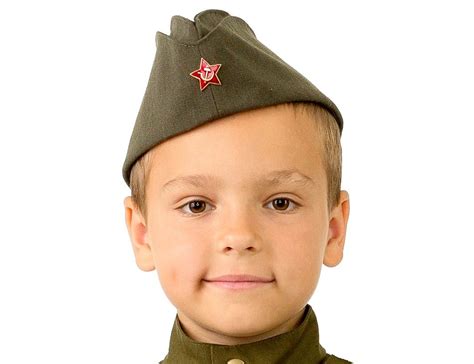 Детская военная пилотка солдата, размер 52-54, Батик 8008-52-54 - 300 ...