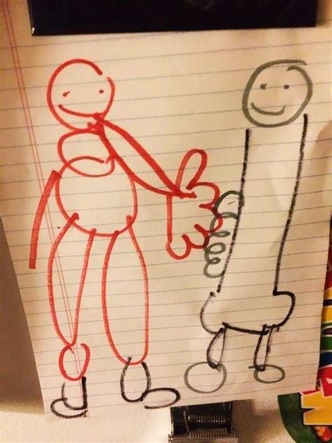 33 Accidentally Inappropriate Yet Hilarious Kids' Drawings | KLYKER.COM