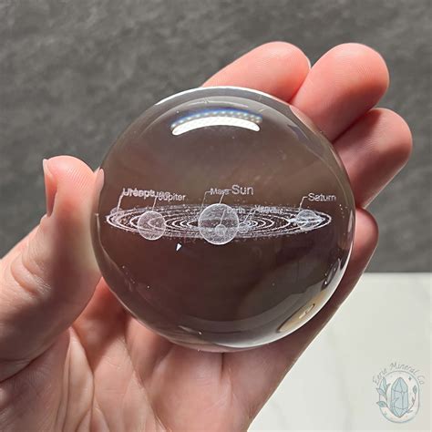 Precision 3D Laser Etched Clear Glass Spheres | New Spheres and Orbs