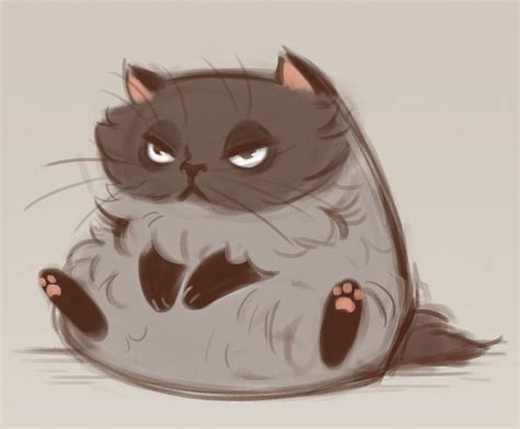 Daily Cat Drawings | Cat sketch, Cute drawings, Cartoon cat drawing