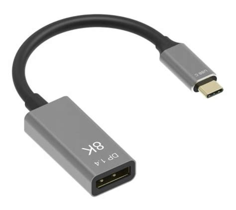 Adapterkabel USB-C DisplayPort 1.4 8K 5K 4K 240Hz Huby, adaptery i ...