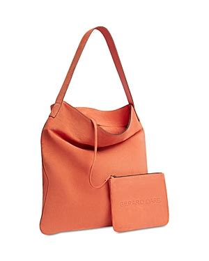 Gerard Darel Gerard Darel Lady Leather Hobo Bag W/ Removable Pouch ...