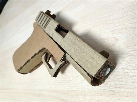 How To Make A Cardboard Pistol With Magazine at Jason Vandermark blog