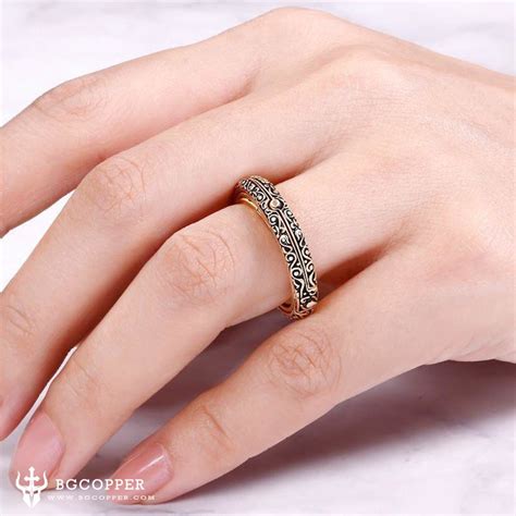 handmade astronomical sphere ring bgcopper