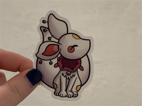 Yako the Fox 3 inch Vinyl Sticker Toilet Bound Hanako Kun | Etsy