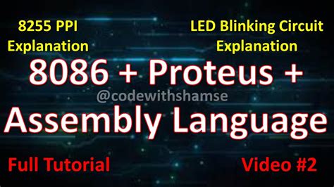 #2 8255 PPI Explanation & LED Blinking Circuit Complete Explanation ...