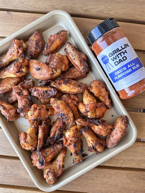Dry Rub Wings - Grillin With Dad