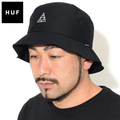 HUF ハフ ハット メンズ エッセンシャルズ トリプル トライアングル バケットハット (Essentials Triple ...