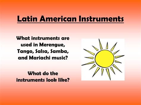 PPT - Latin American Instruments PowerPoint Presentation, free download ...