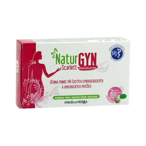 BIOOO.CZ - NaturGYN Scarlett vaginální tělísko 2 ks