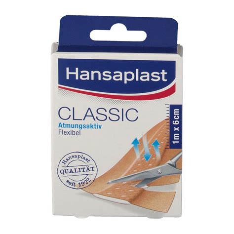 Hansaplast Classic 1 m 6 cm - shop-apotheke.com
