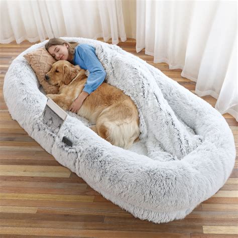 WROS Human Dog Bed, 71"x45"x14" Dog Beds for Humans Size Fits You and